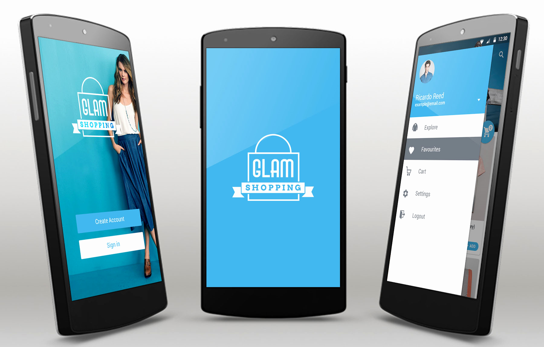 Glam android App Template