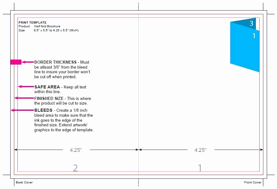 Google Docs Tri Fold Brochure Template Choice Image