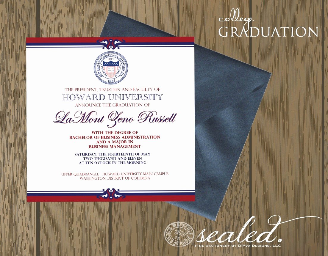 college graduation invitation wording