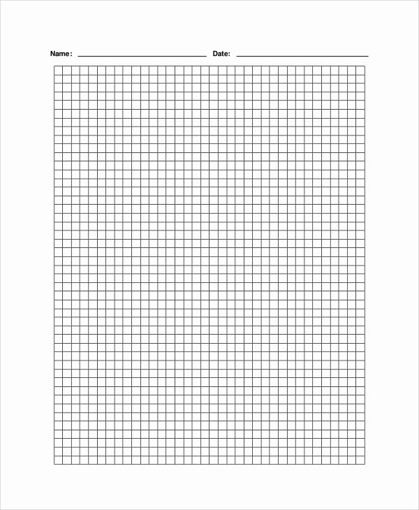 Graph Paper Template Excel