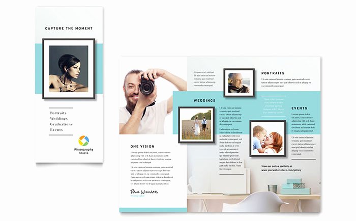 Grapher Brochure Template Word &amp; Publisher