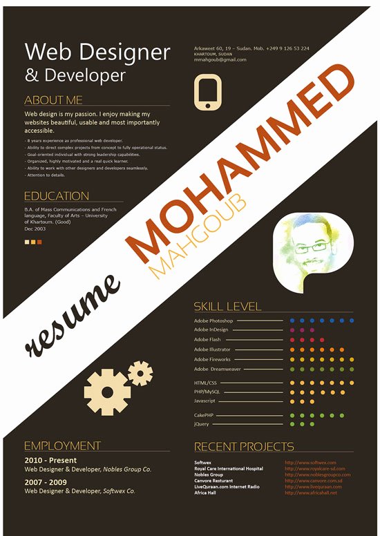 Graphic Design Resume Best Practices and 51 Examples