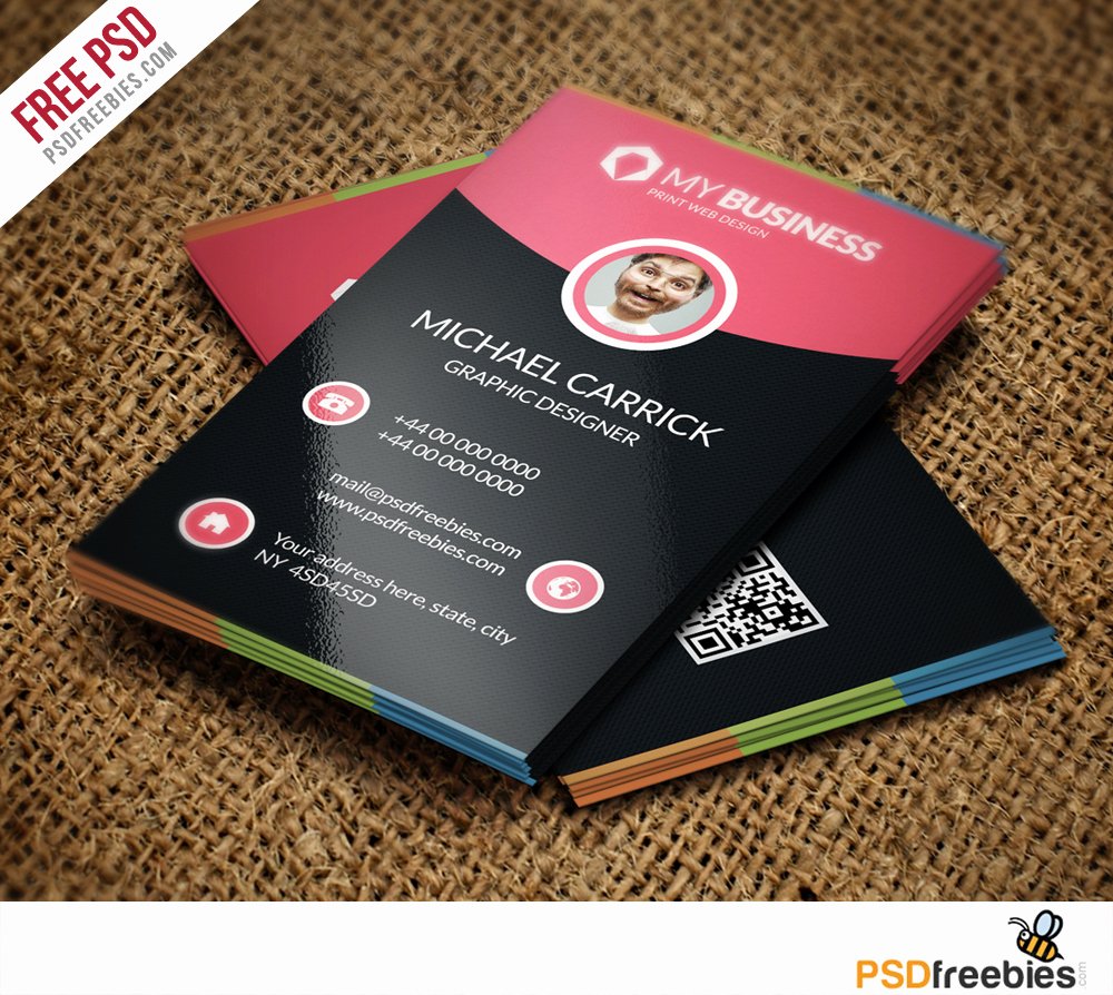 Graphic Designer Business Card Template Free Psd