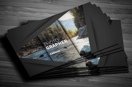Graphy Business Cards Psd Free Download