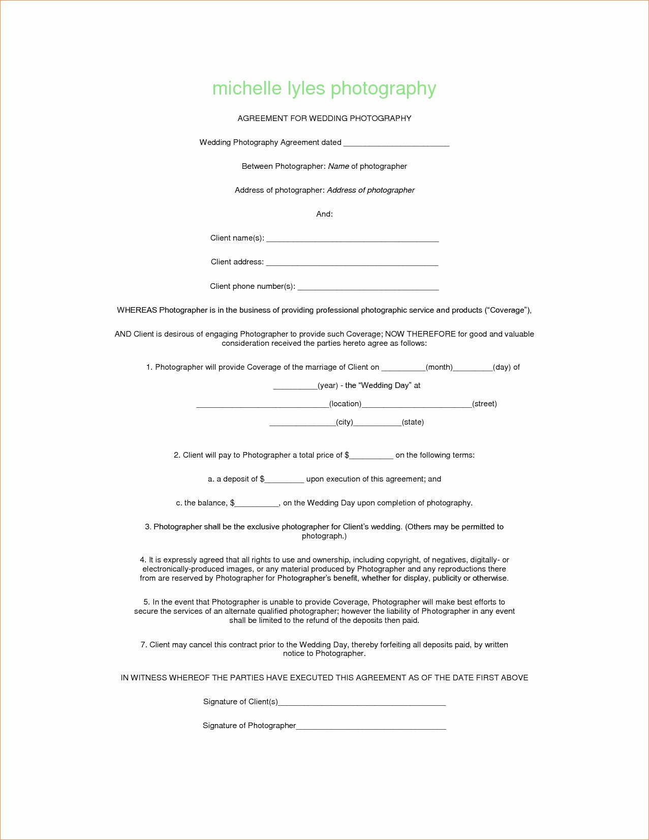 Graphy Contract Template