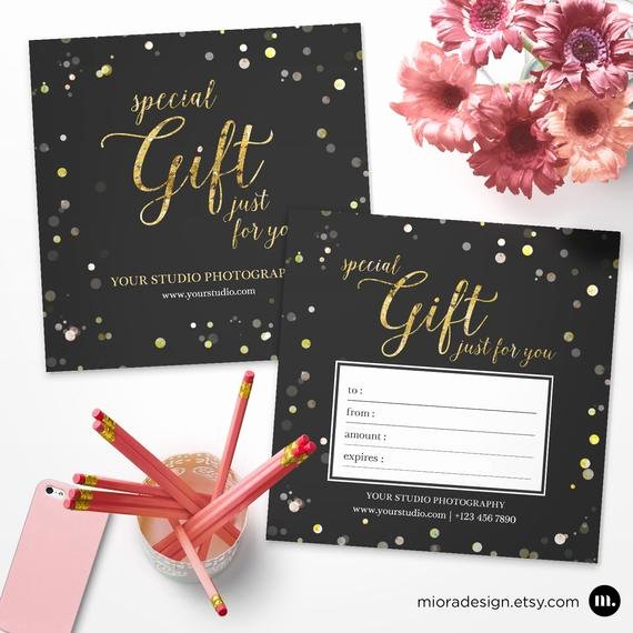 Graphy Gift Certificate Template for Grapher