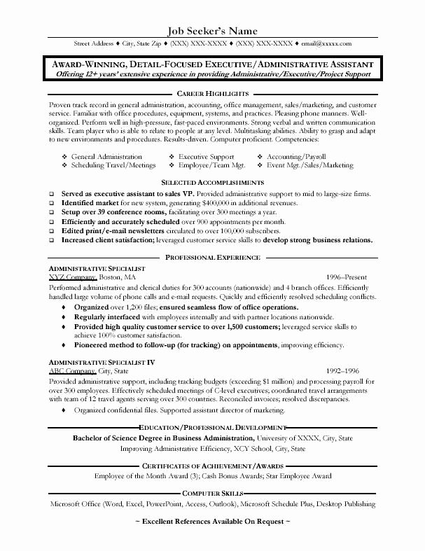 Great Administrative assistant Resumes