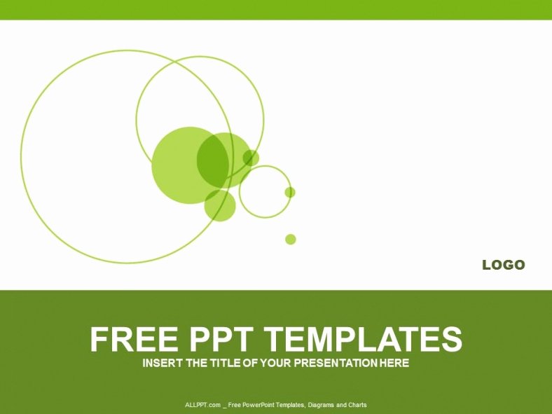 Green Circle Powerpoint Templates Design Download Free