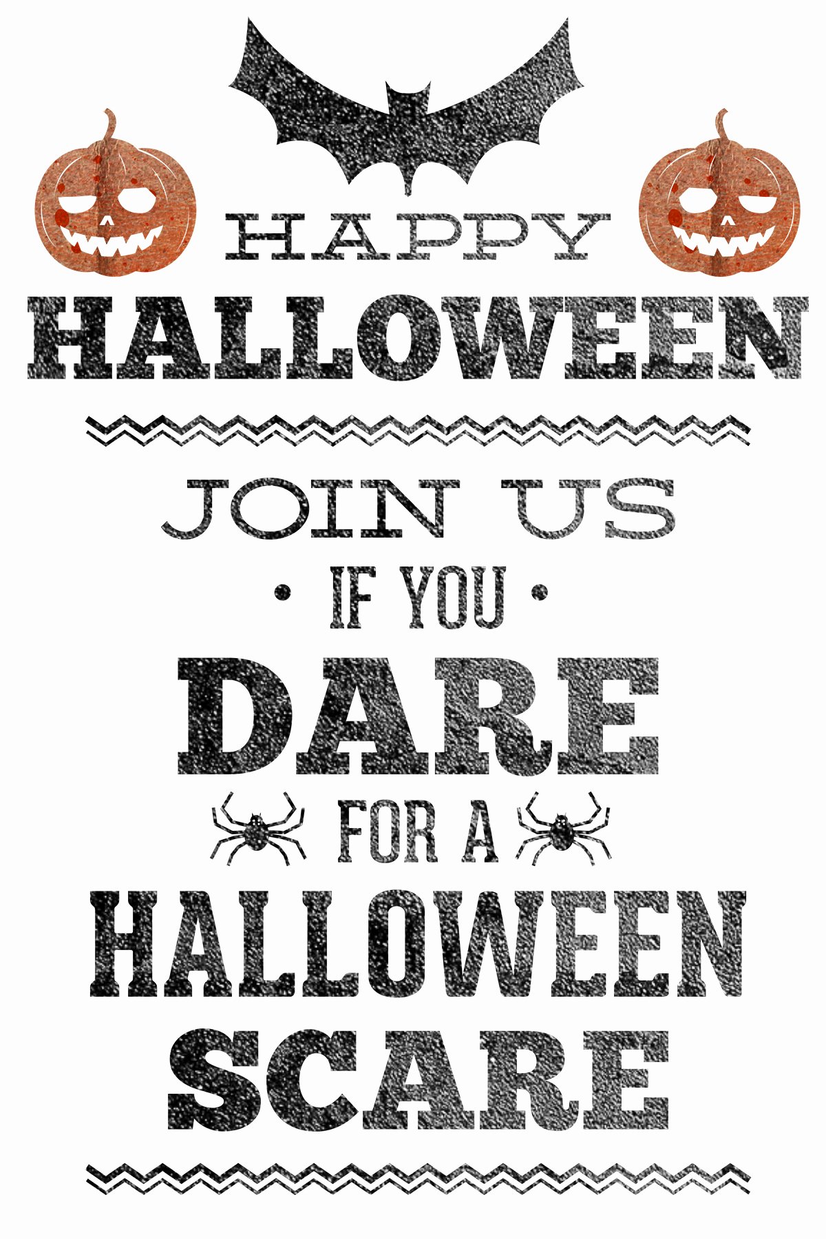 Halloween Party Invitations Free Printable – Festival
