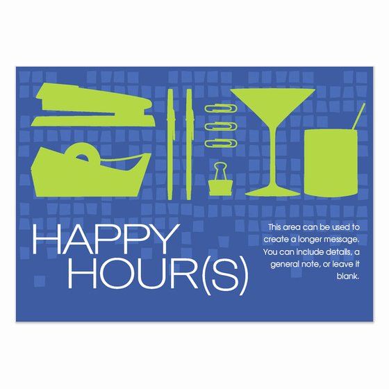 Happy Hours Invitations &amp; Cards On Pingg