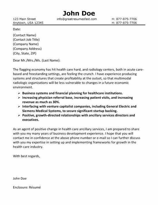 Health Care Cover Letter Cover Letter Examples