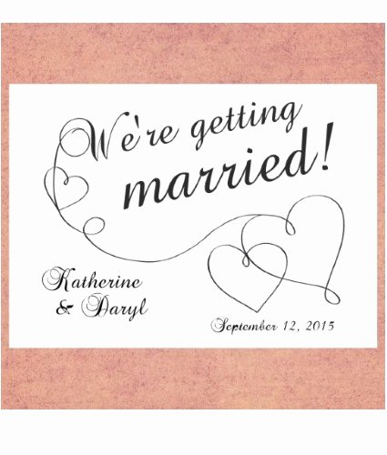 Hearts Save the Date Free Printable