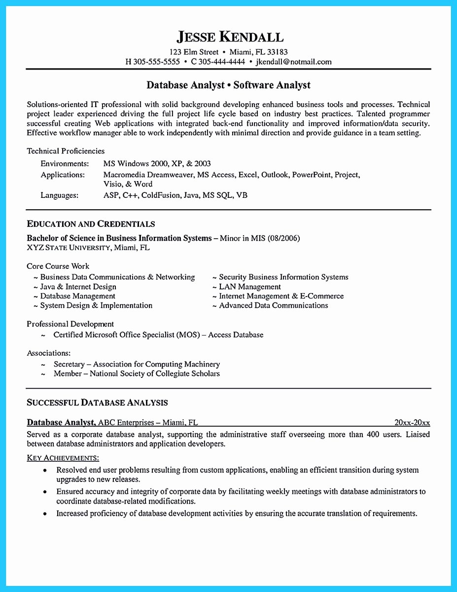 High Quality Data Analyst Resume Sample From Professionals