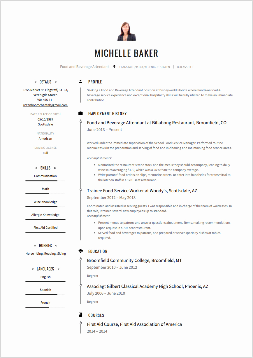 High School Resume Example and Writing Tips [ 2018 ]