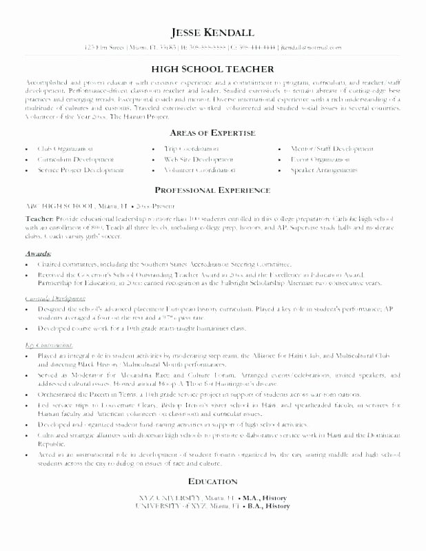 High School Resume Objectives Entry Level Objective