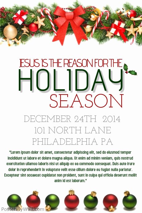 Holiday Flyer Template