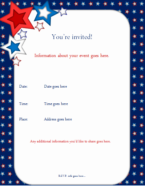Holiday Luncheon Invitation Templates for Word