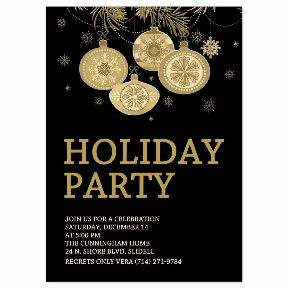 Holiday Party Invites
