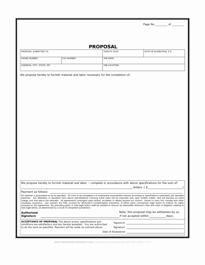 Home Improvement Contract form Free forms Best Bathroom