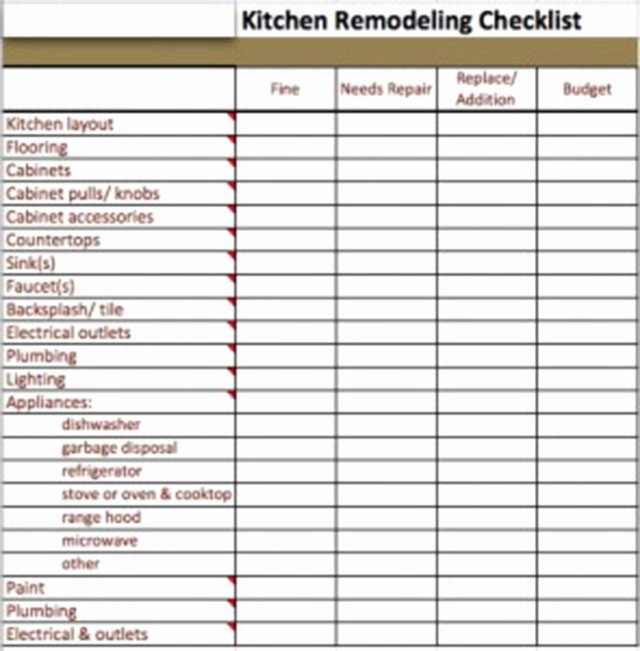 Home Improvement Tracking Template In Excel Spreadsheet Latter