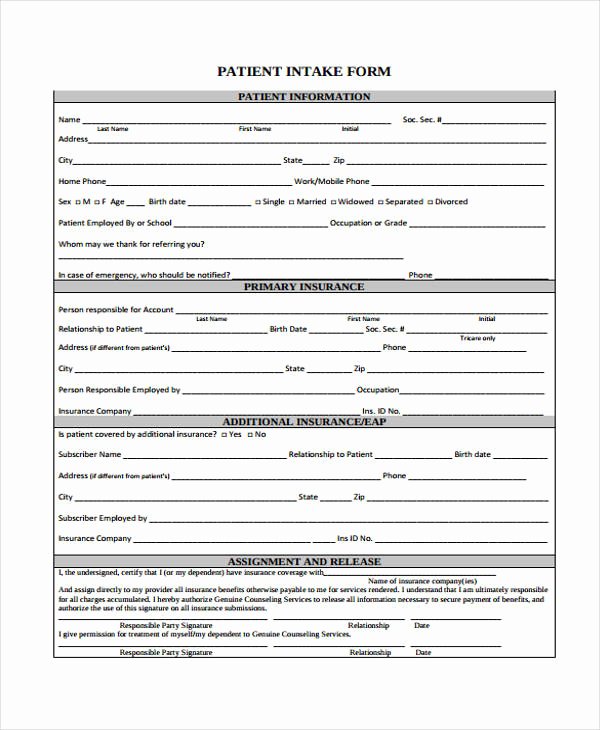 Hospital Admission form Template Best Lincare form form