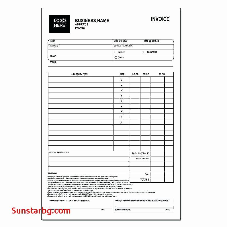 House Cleaning Invoice Template and Auto Repair Disclaimer