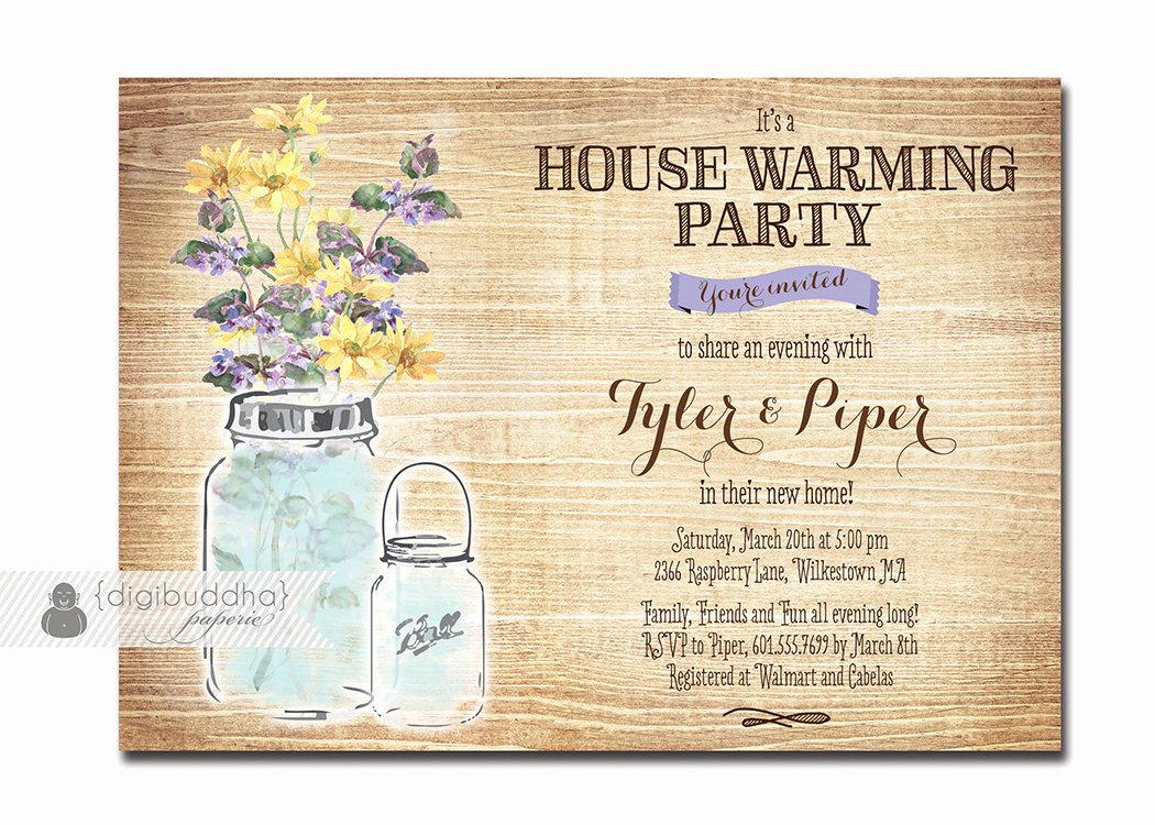 Housewarming Party Invites Template