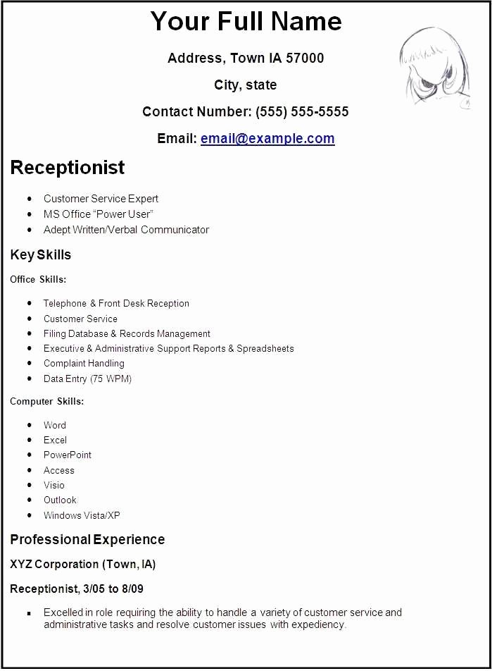 Help Making A Resume