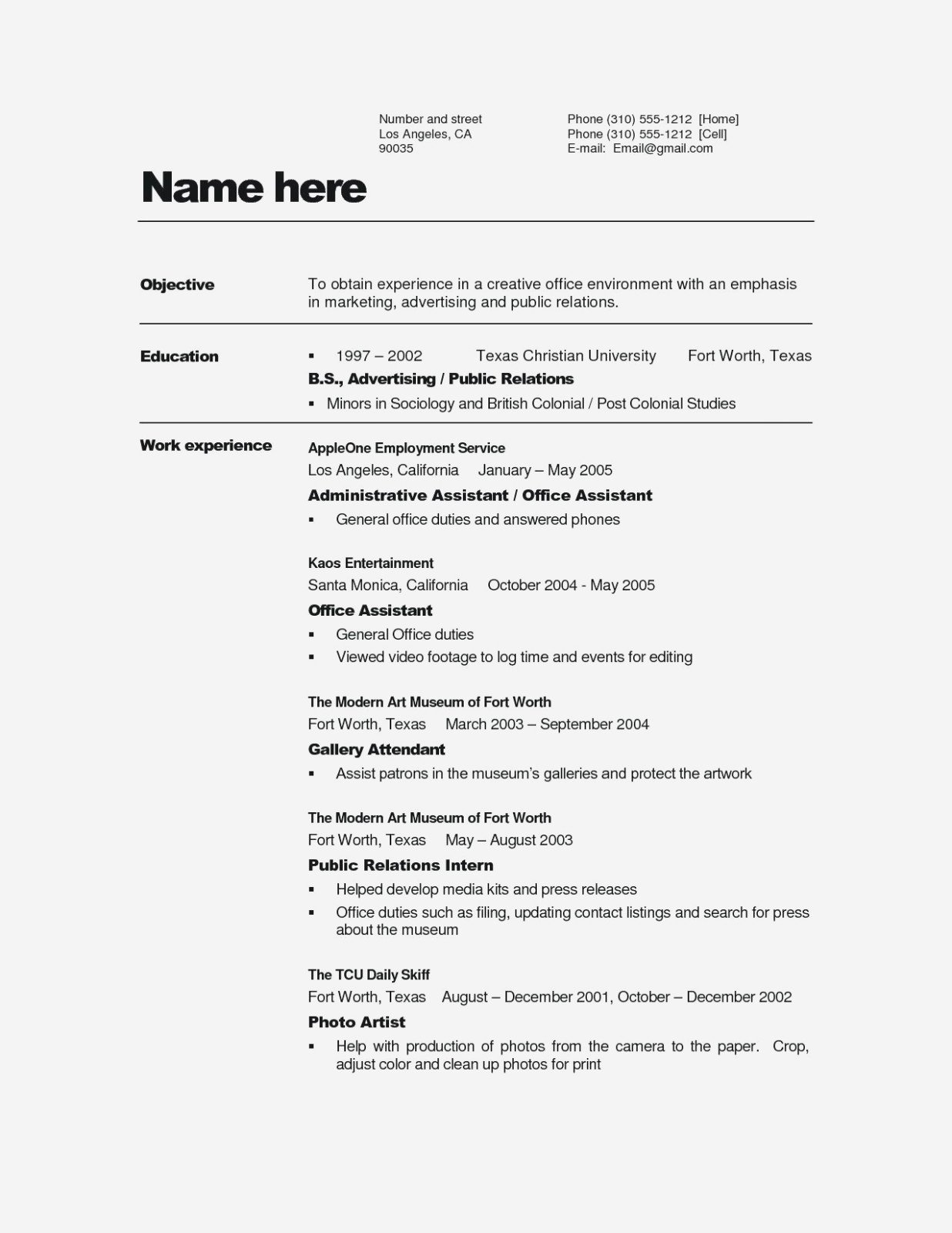 How Quick and Easy Resume Builder