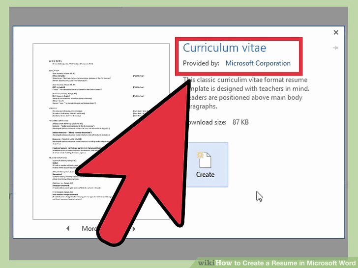 How to Create A Resume In Microsoft Word with 3 Sample