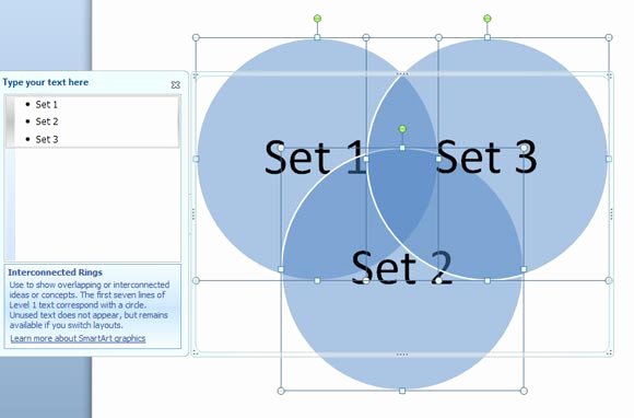 How to Create A Venn Diagram In Powerpoint 2010