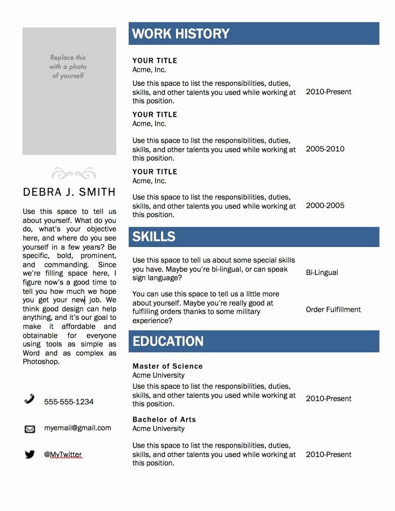 How to Download Resume Templates In Microsoft Word