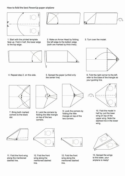 how to fold an electric paper airplane