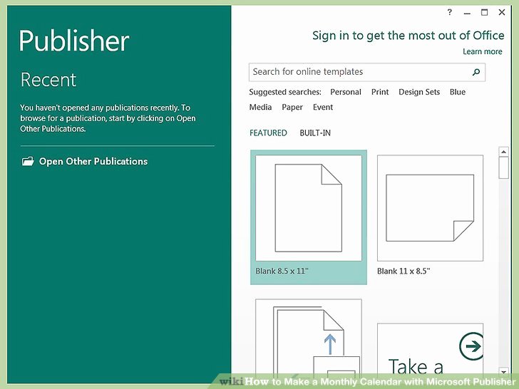 Microsoft Publisher Calendar Templates | Latter Example Template