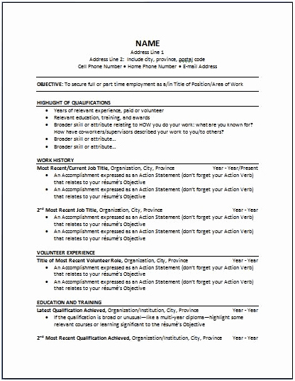 How to Make A Resume A Good Resume Texty Cafe