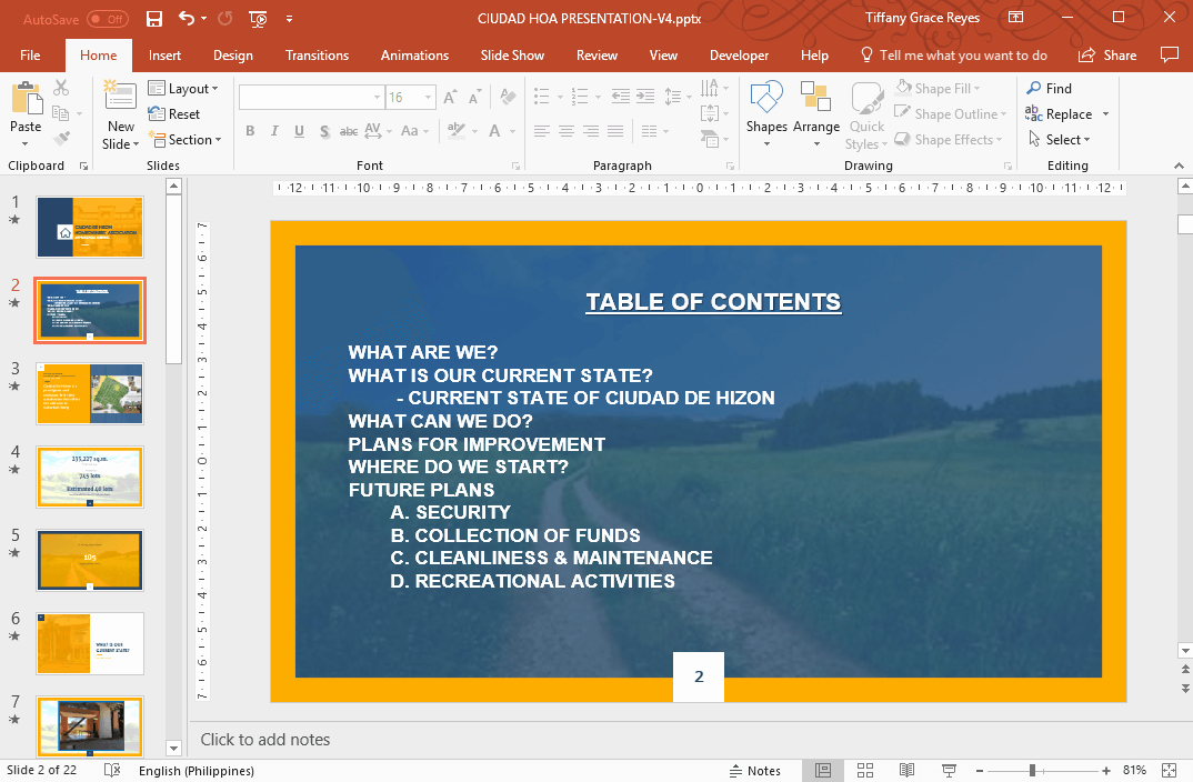 How to Make Table Of Contents In Powerpoint