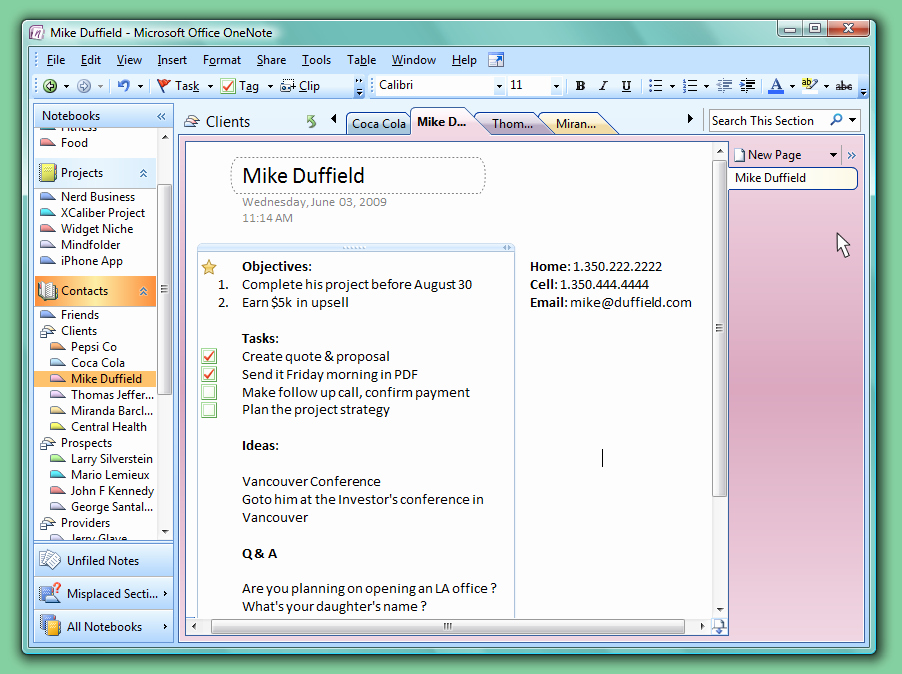 How to organize Your Life with Enote