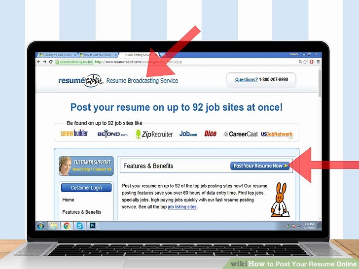 How to Post Your Resume Line 13 Steps with