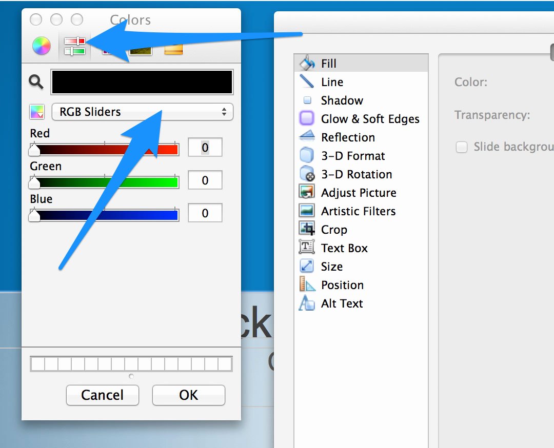 How to Set Rgb Colors In Powerpoint