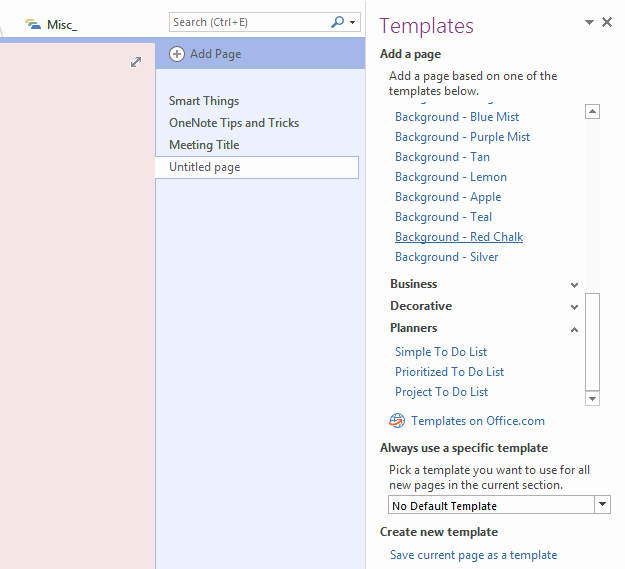 How to Use Enote Templates to Be More organized