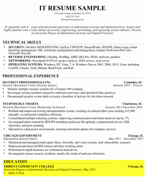 How to Write A Great Resume the Plete Guide