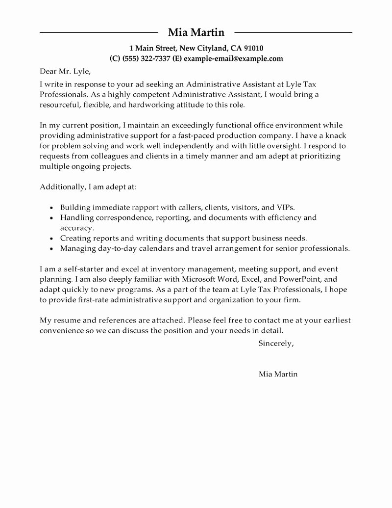 How to Write A Resume Cover Letter Sample