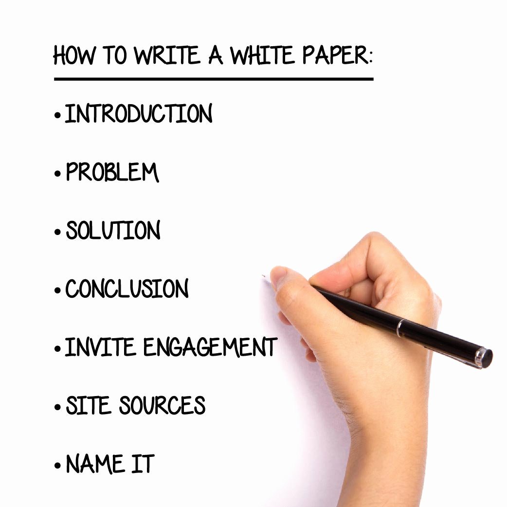 How to Write A White Paper Step by Step Guide