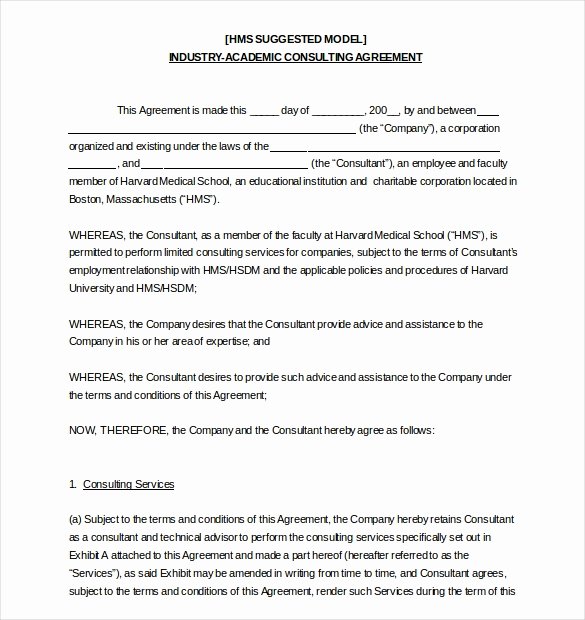 Hr Agreement Templates 5 Free Sample Example format