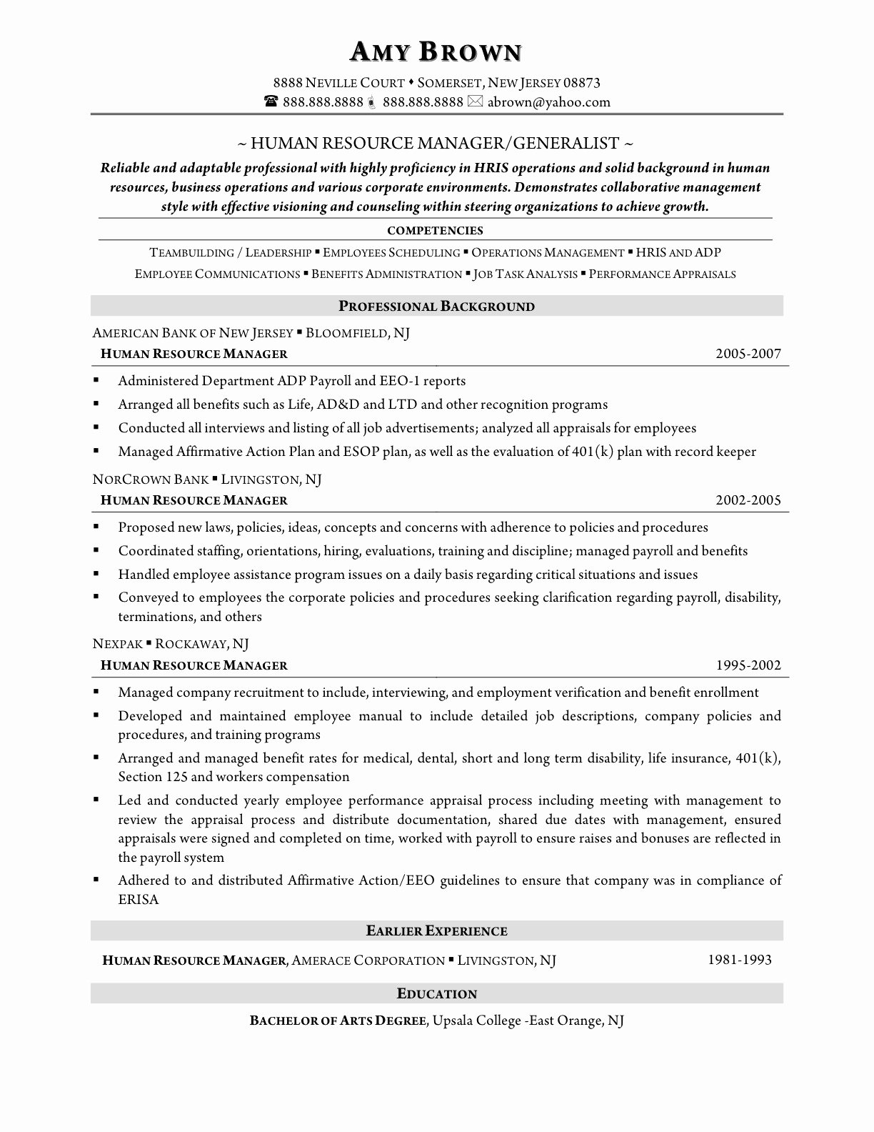 Hr thesis Examples assistant Resume Objective Samples