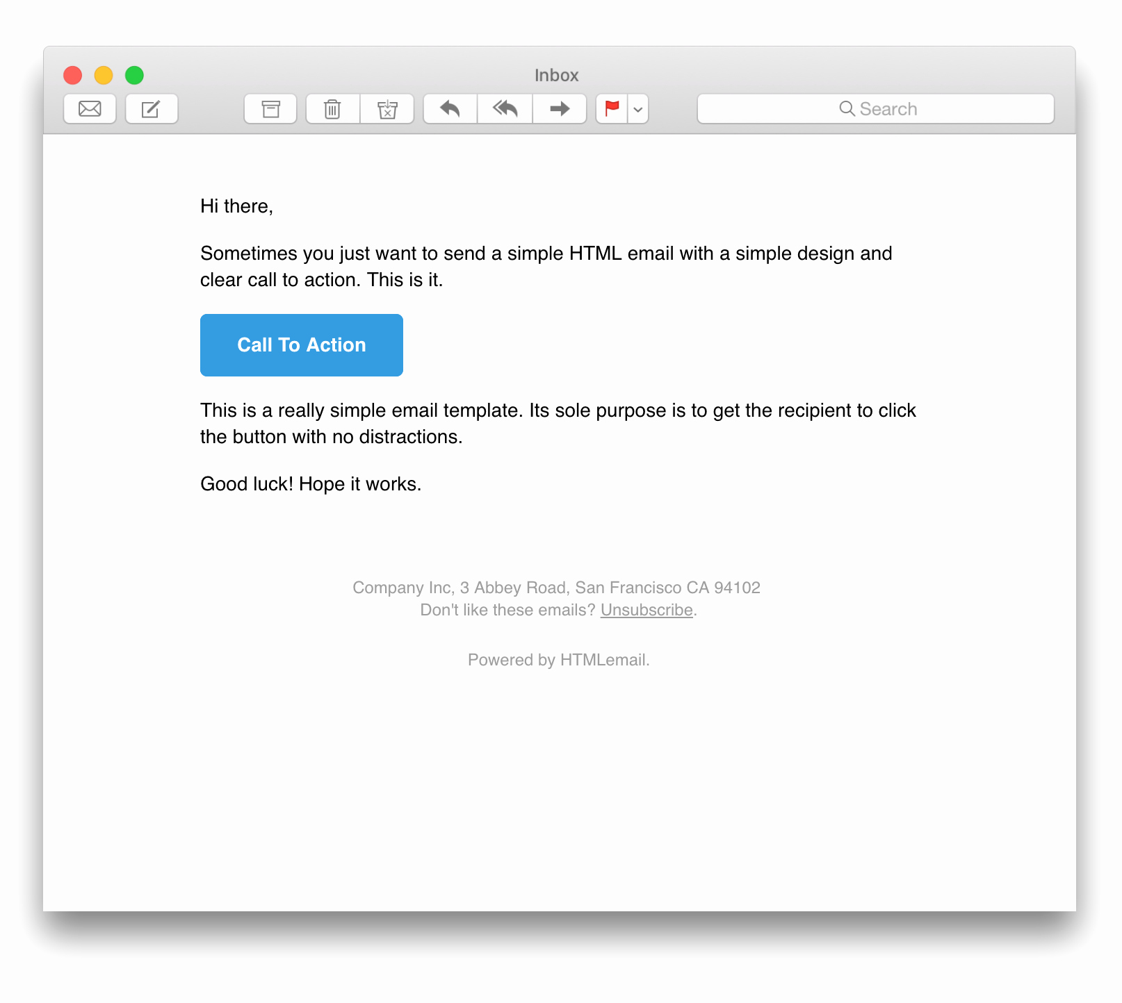 Html Email Template