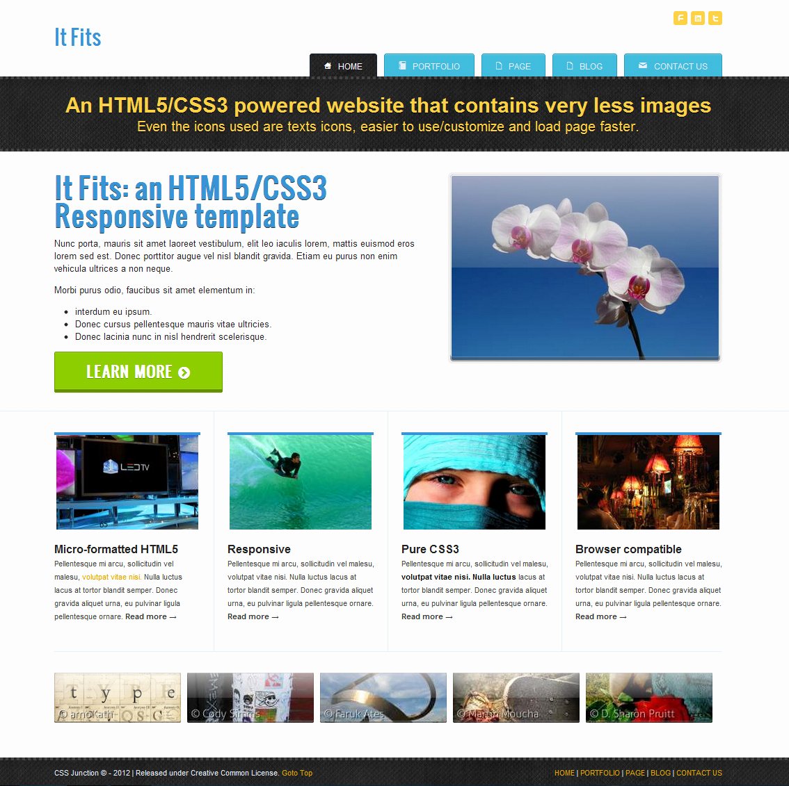 Html5 Templates Free Download with Css