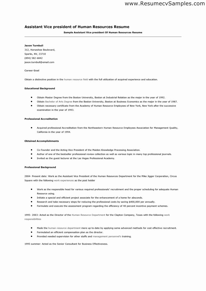 Human Resources assistant Cover Letter – Job Resume Example