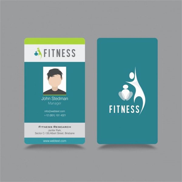 Id Badge Templates Free Sample Example format Download