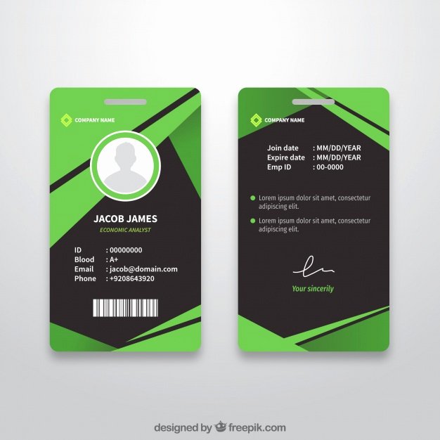 Id Card Designs Vectors S and Psd Files